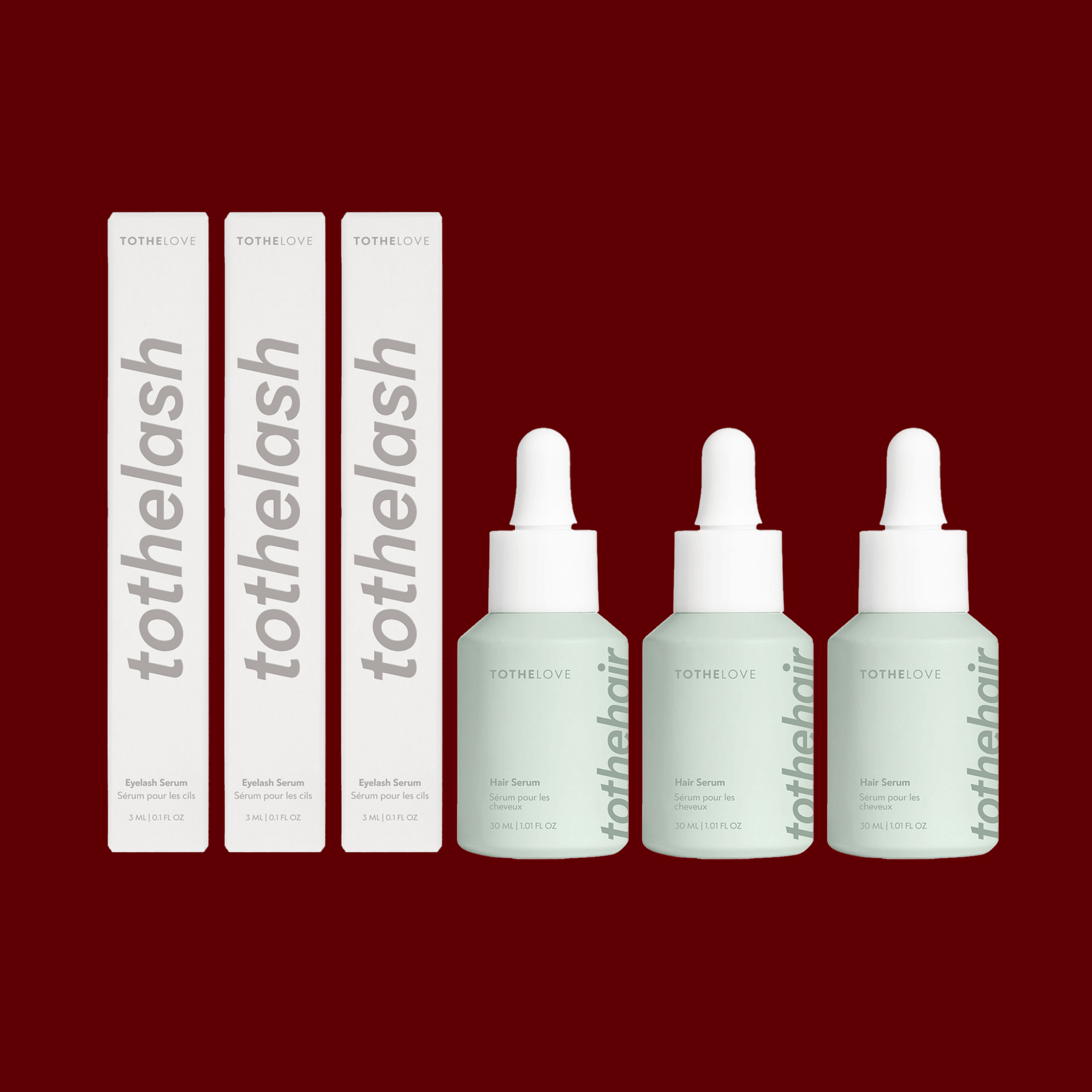 TOTHELOVE | FRANCE La Cure Transformation Cils & Cheveux (3 Mois) La Cure Transformation Cils & Cheveux (3 Mois)